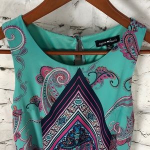 Women’s Paisley Print Sundress by Sequin Hearts